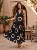 Noir Orbelle | Halter Neck Dress