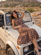 Espresso Reverie | Midi Dress