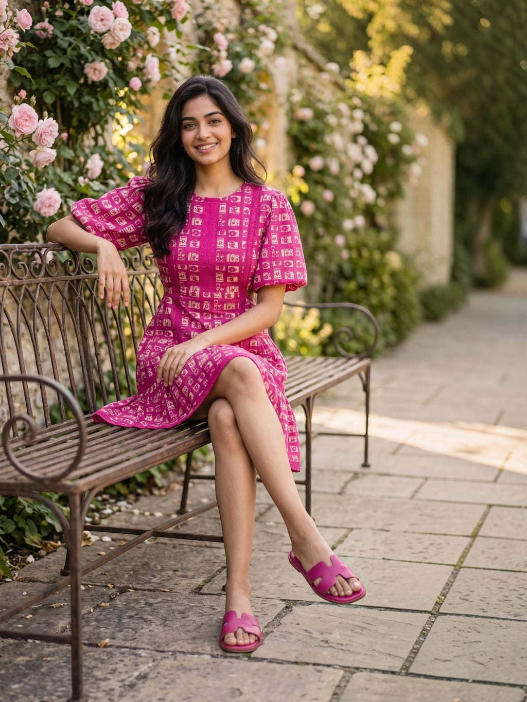 Fuchsia Memoir | Mini Dress