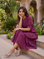 Veloura Bloom | Midi Dress