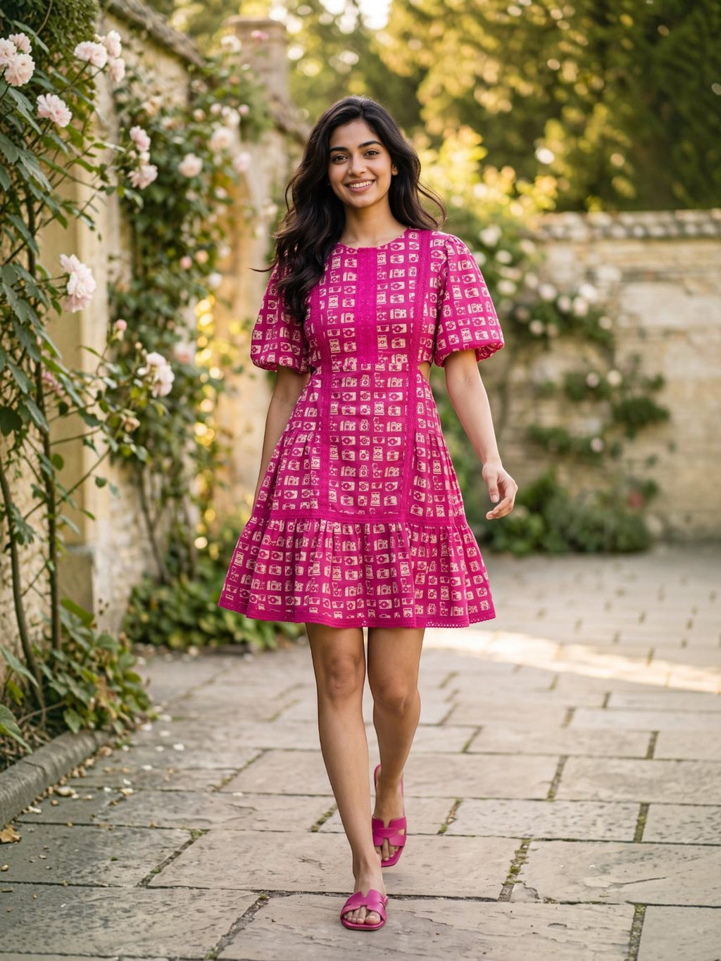 Fuchsia Memoir | Mini Dress