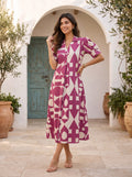 Mosaic Signature | Midi Dress