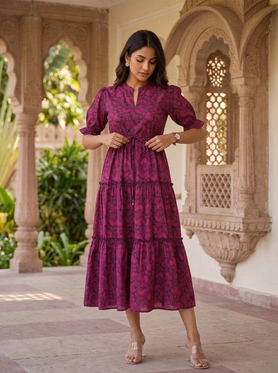 Veloura Bloom | Midi Dress