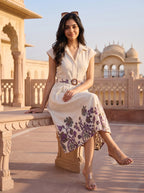 Wisteria Ivory | Midi Dress