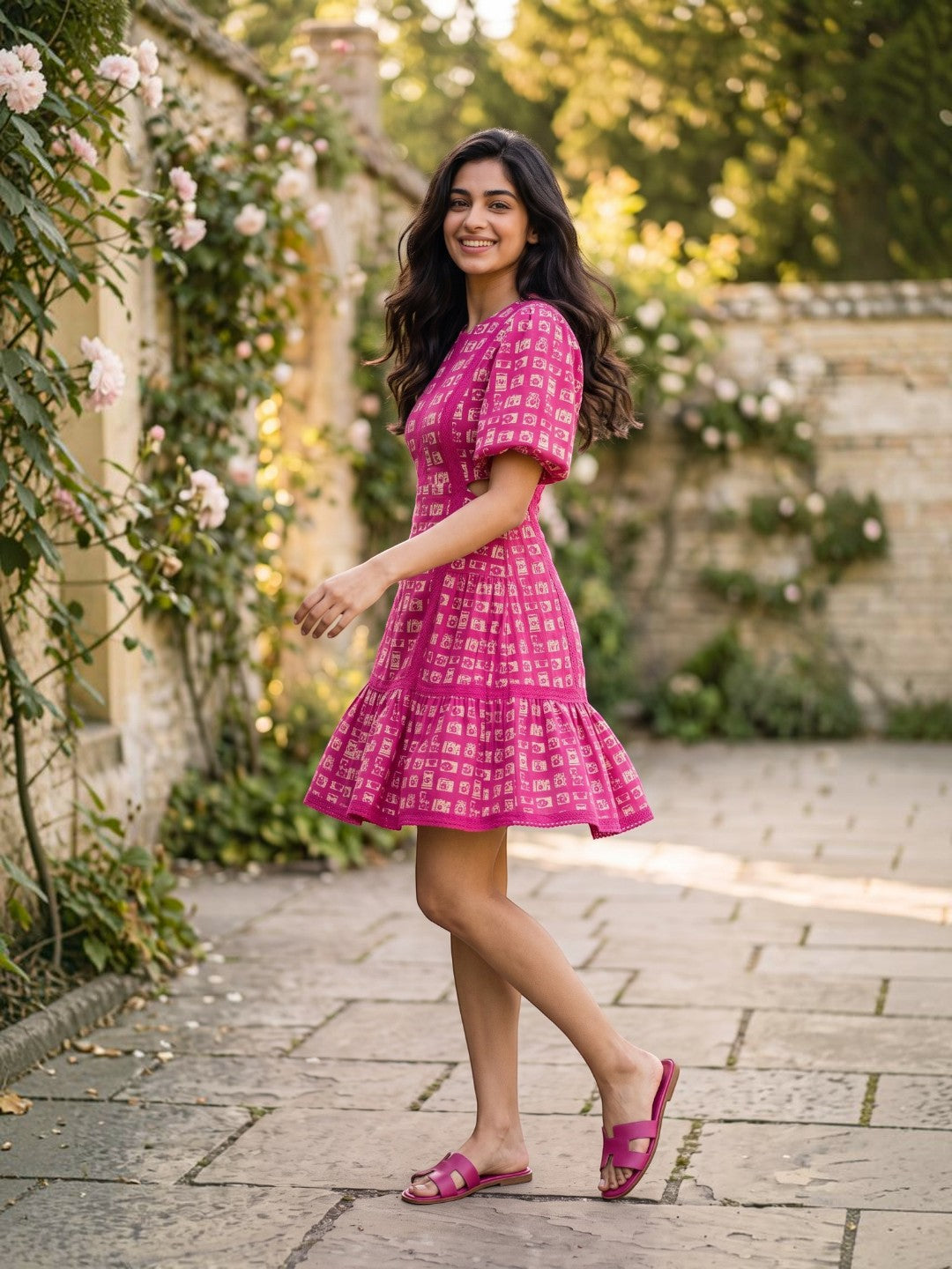 Fuchsia Memoir | Mini Dress