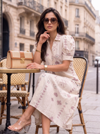 Ornate Bloom | Midi Dress