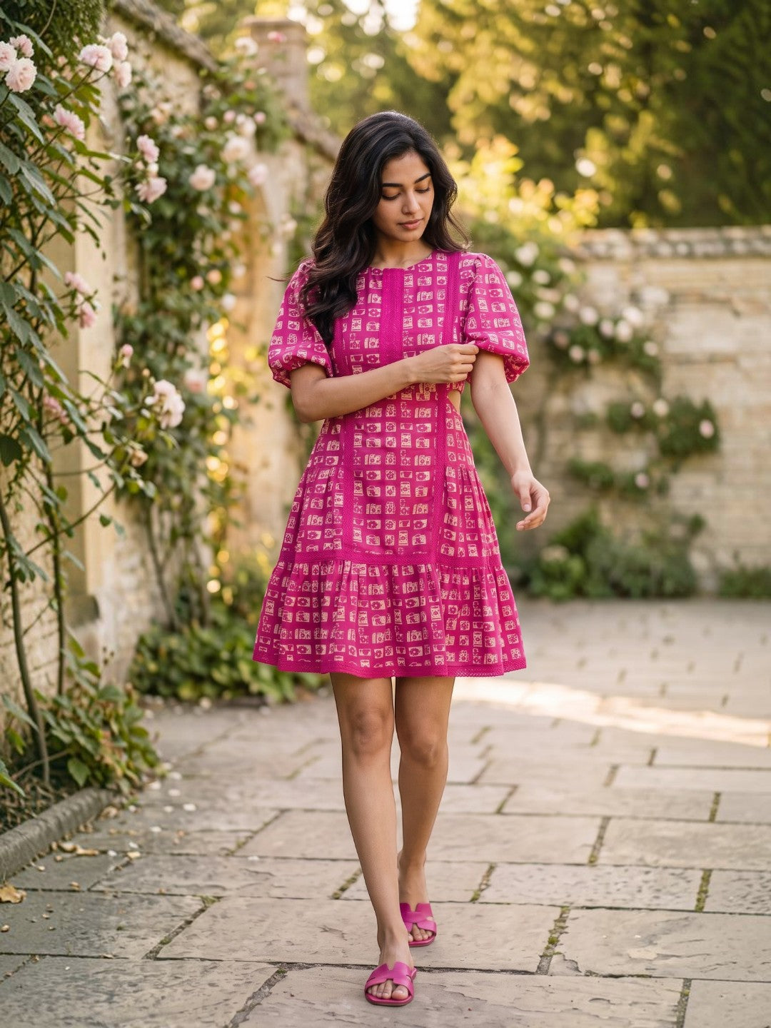 Fuchsia Memoir | Mini Dress