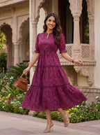 Veloura Bloom | Midi Dress