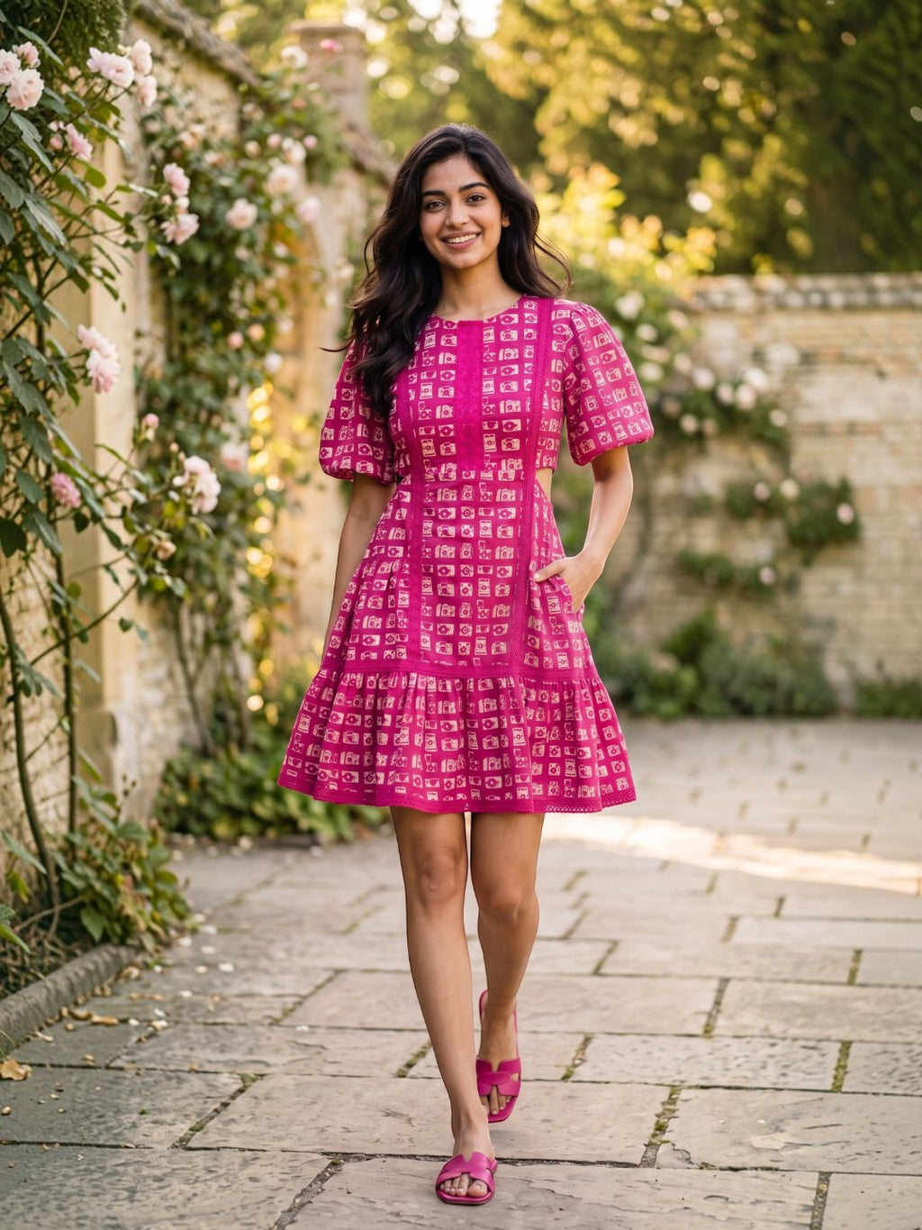 Fuchsia Memoir | Mini Dress