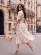 Ornate Bloom | Midi Dress