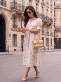 Ornate Bloom | Midi Dress