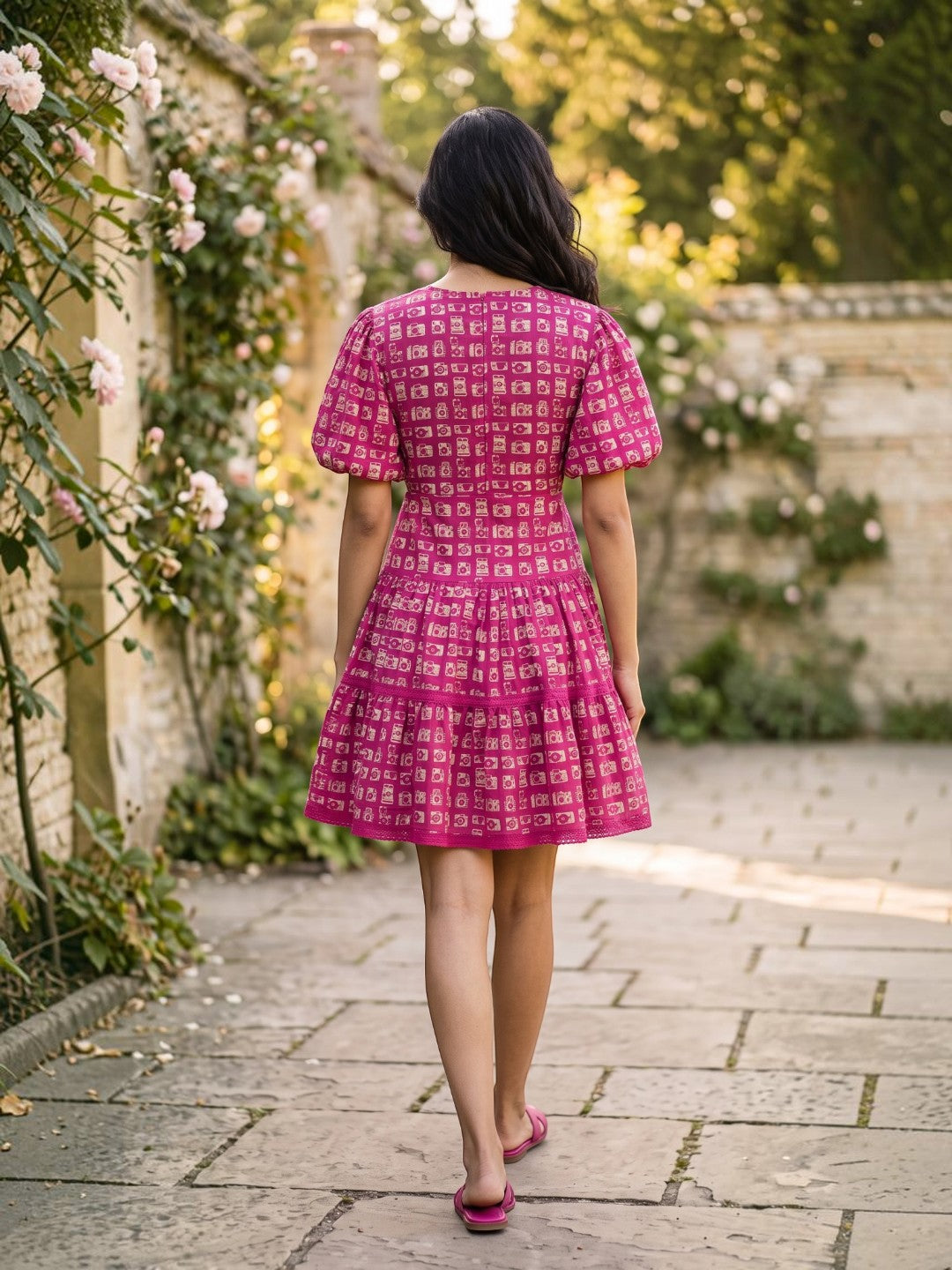 Fuchsia Memoir | Mini Dress