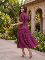 Veloura Bloom | Midi Dress