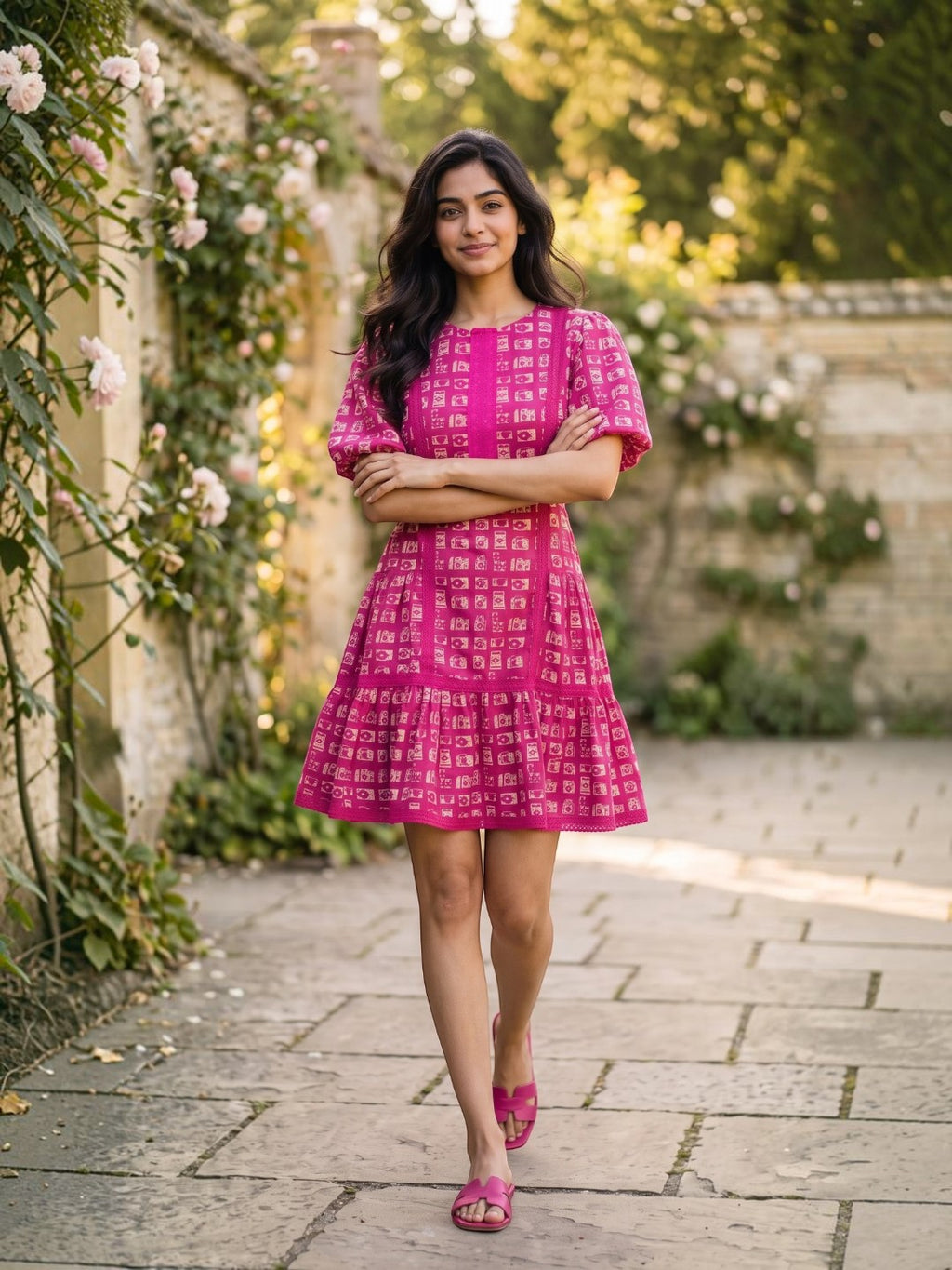 Fuchsia Memoir | Mini Dress