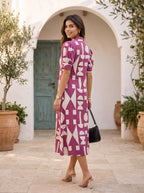 Mosaic Signature | Midi Dress