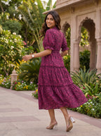 Veloura Bloom | Midi Dress