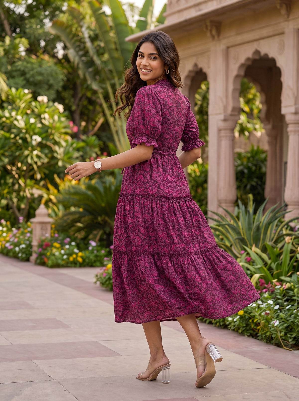 Veloura Bloom | Midi Dress